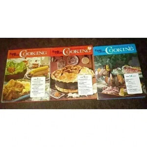 Family Circle Illustrated Library of Cooking Volumes 1, 5, & 14